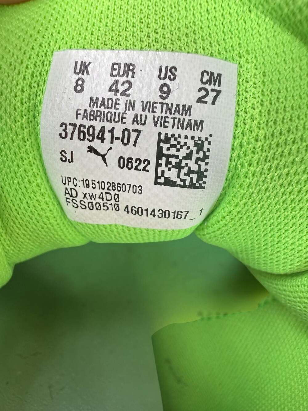 Puma MB.01 Lo LaMelo Ball Green Gecko Neon Volt Basketball Shoes Men’s Size 9 - Picture 3 of 11